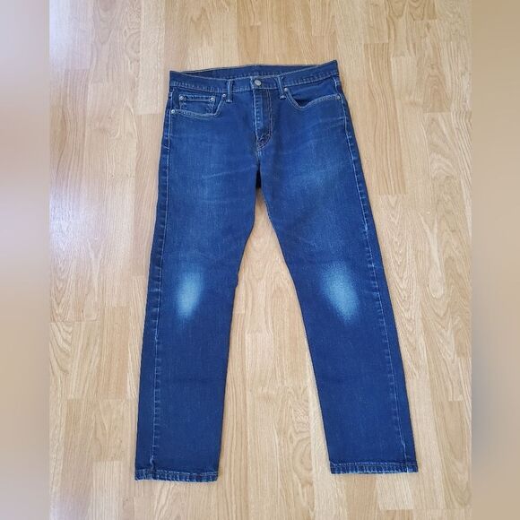 Levi's 502 Taper Fit Men's Jeans sz 32x27 - Picture 4 of 15